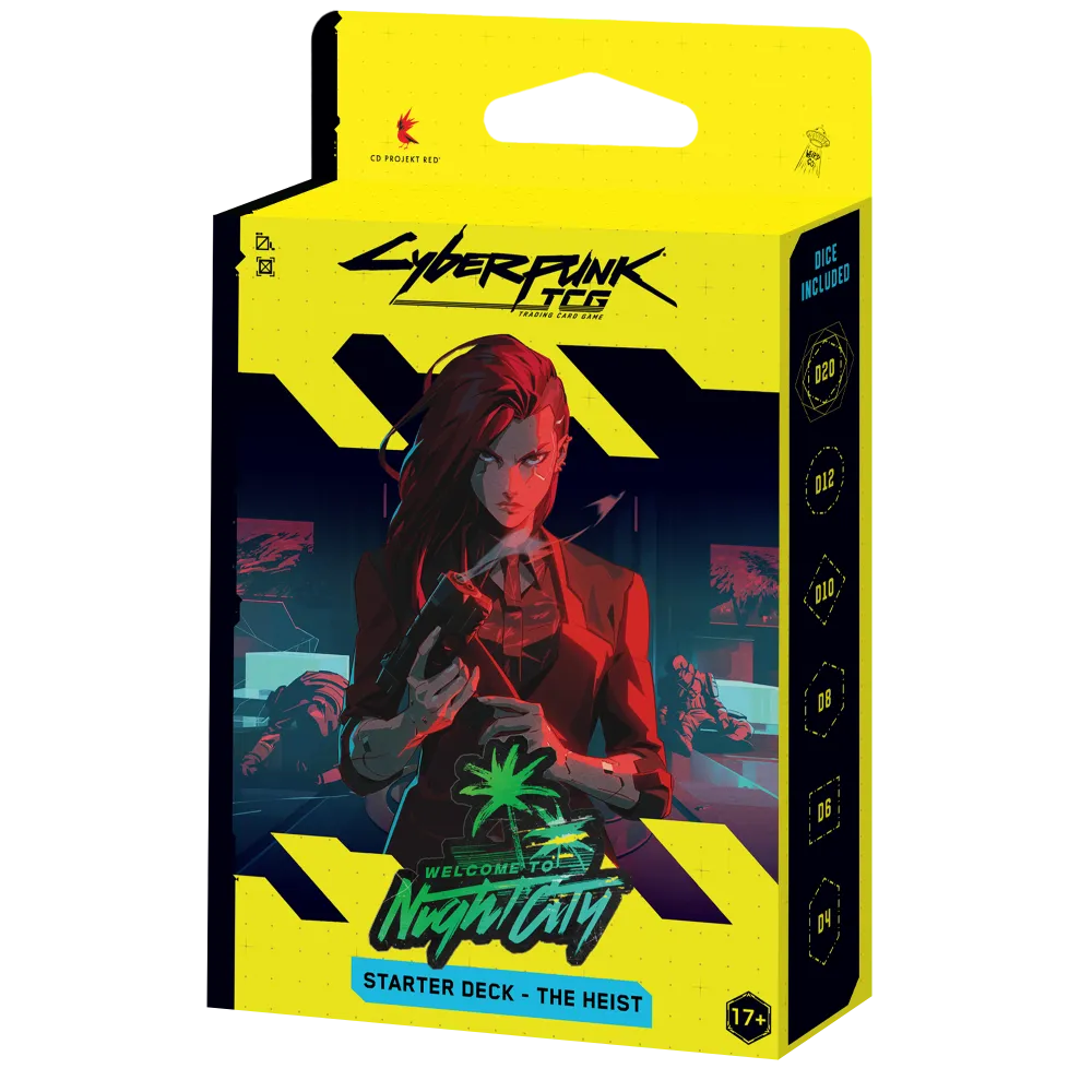 Cyberpunk TCG | Welcome To Night City | Starter Deck – The Heist (EN)