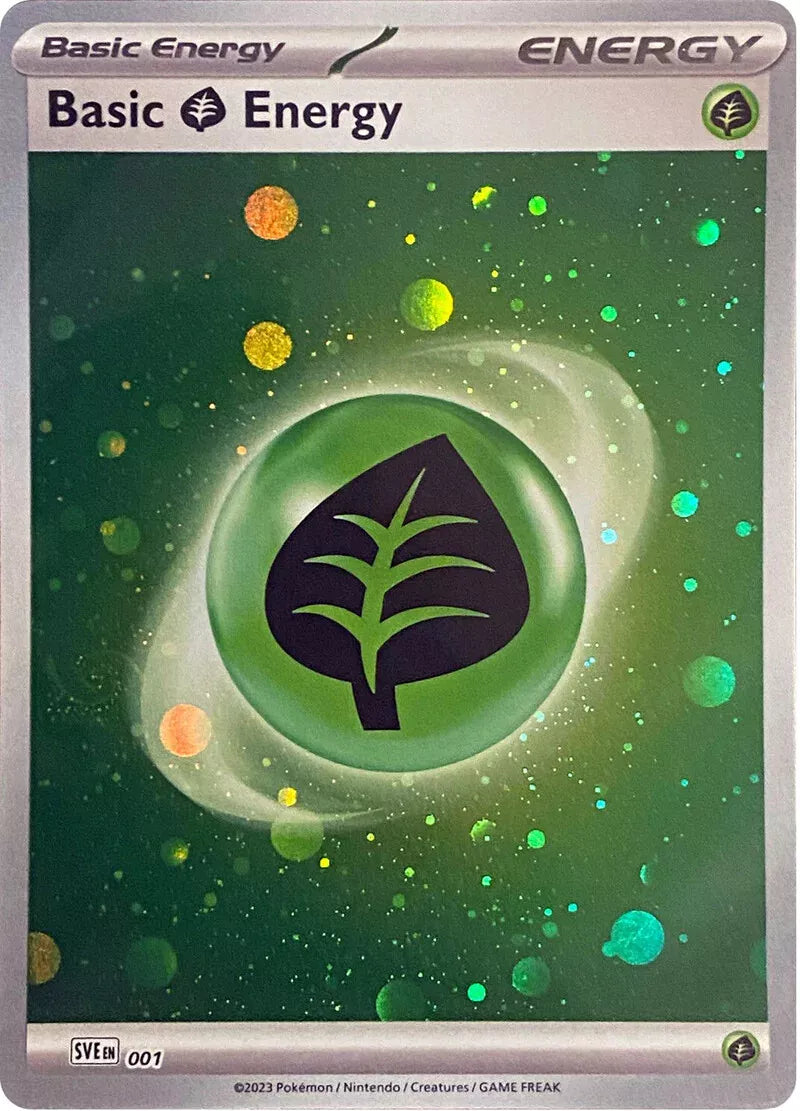Scarlet & Violet - 151 (Card 100 - 163) (Energy cards Holo)