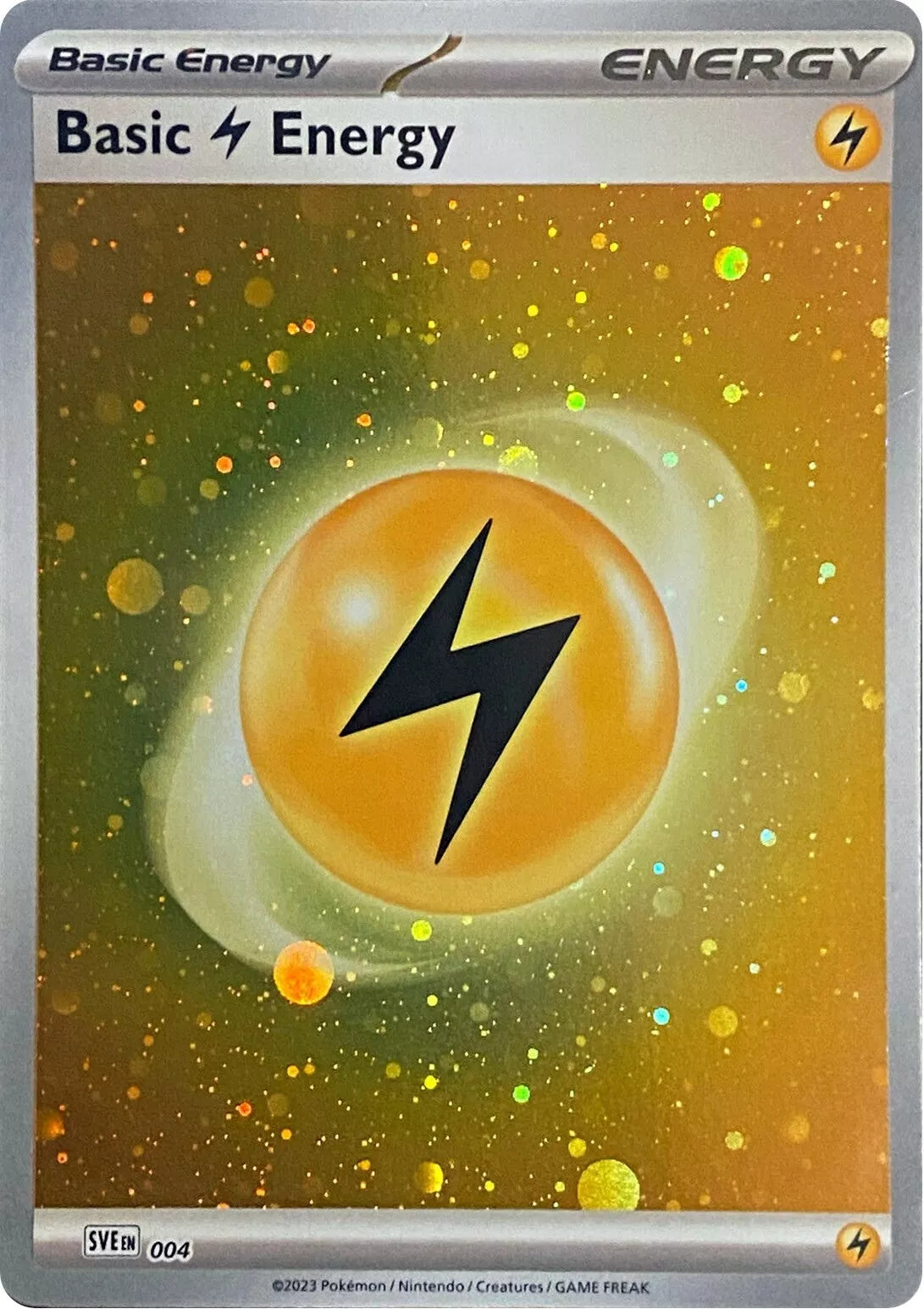 Scarlet & Violet - 151 (Card 100 - 163) (Energy cards Holo)