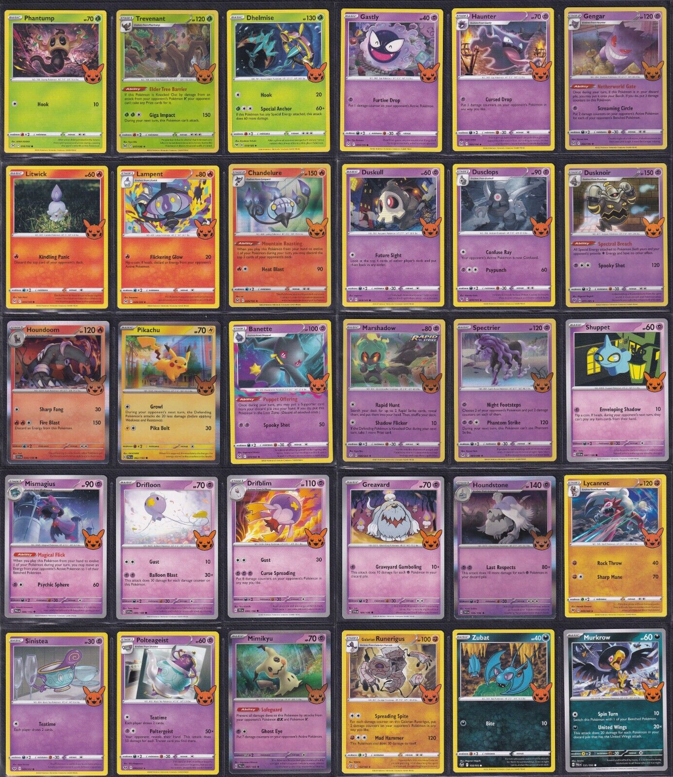 Trick or Trade 2024 - Complete set