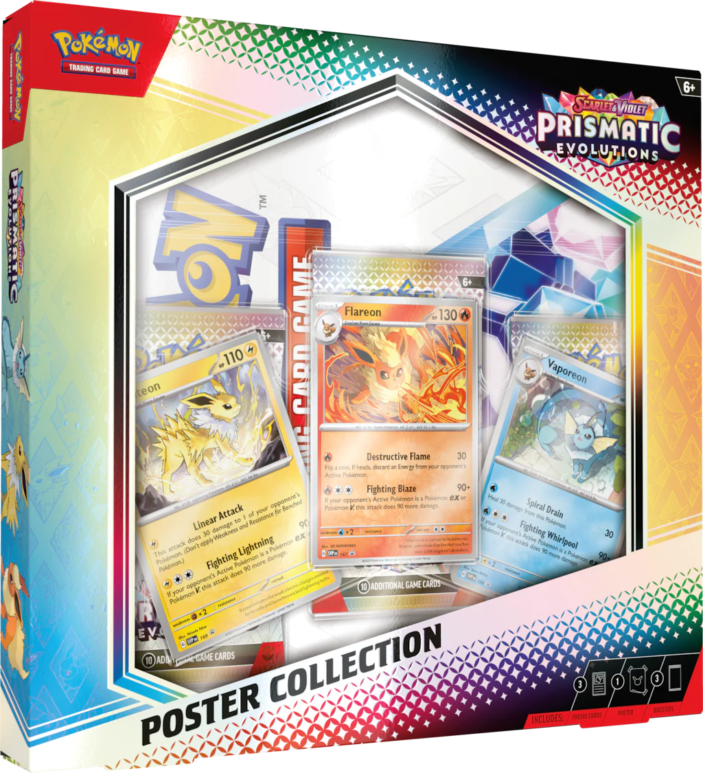 Scarlet & Violet - Prismatic Evolutions - Poster Collection