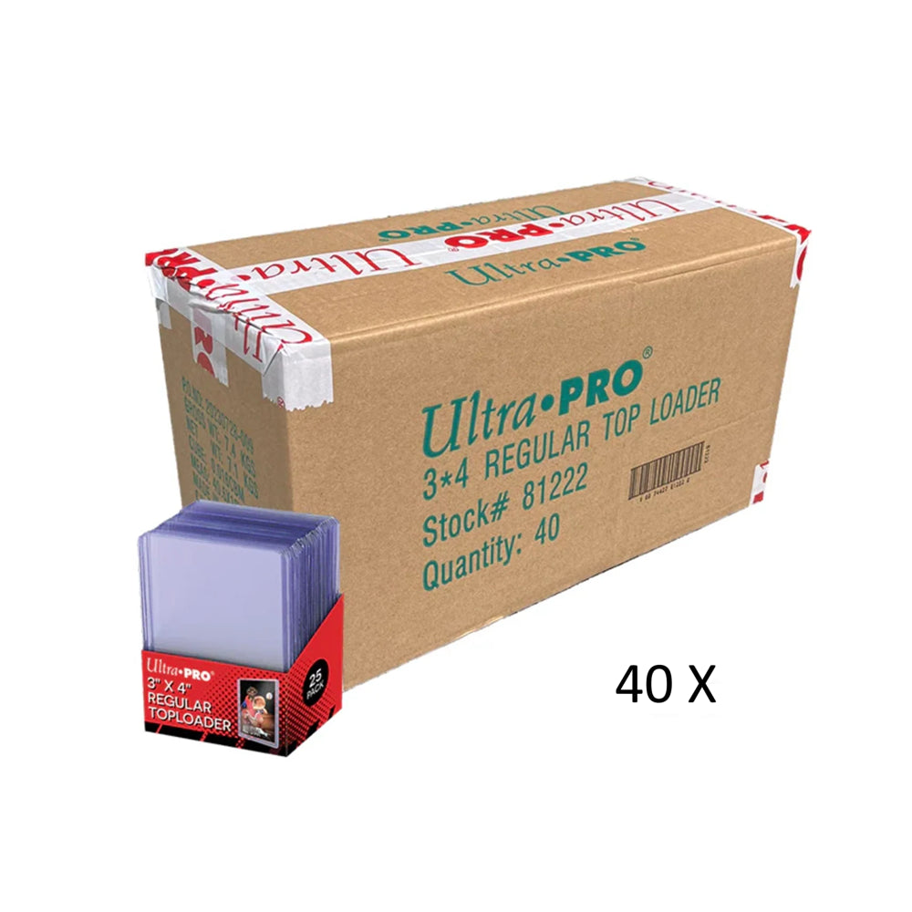 Ultra PRO Regular Toploaders (CASE) 40 stuks