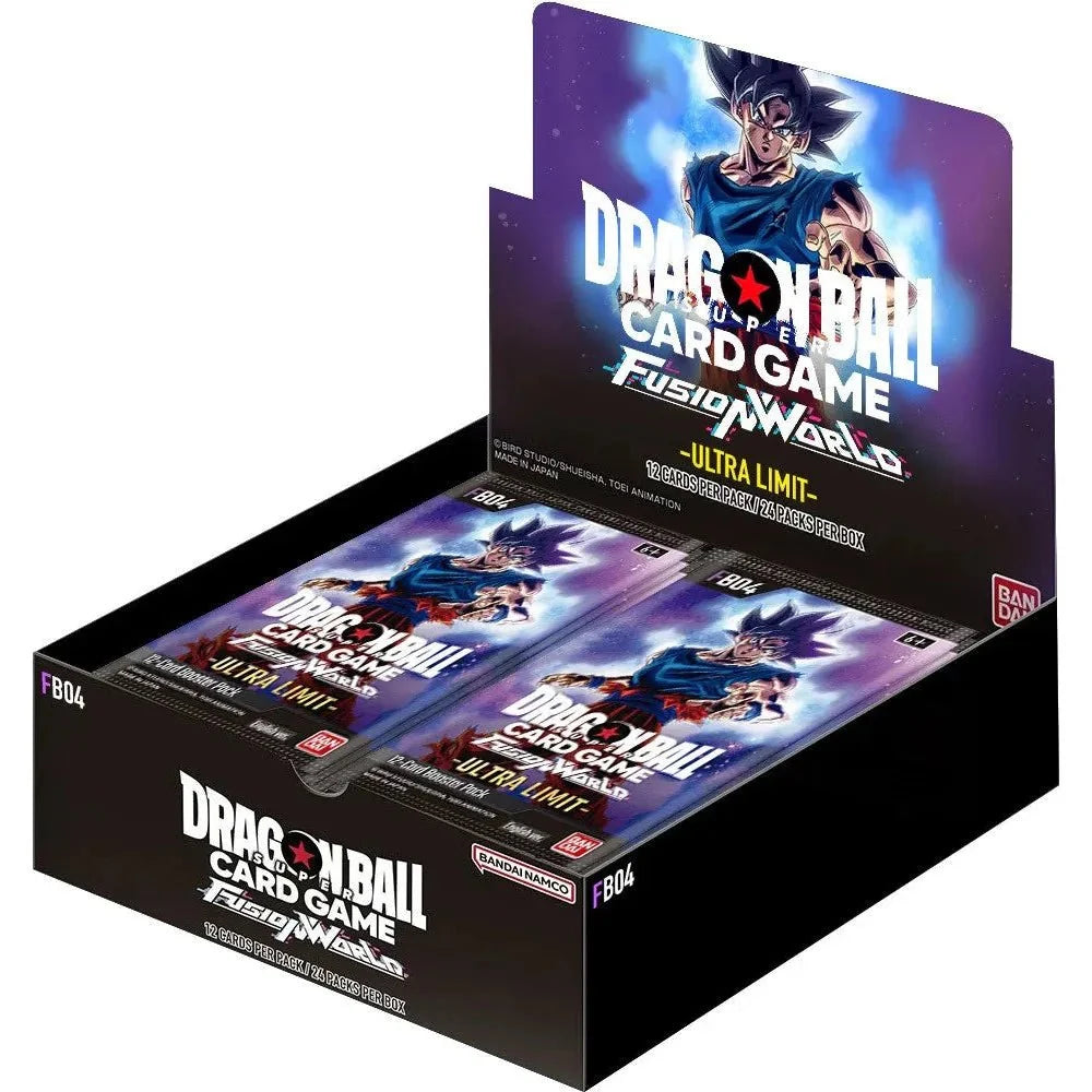 Dragon Ball Super Fusion World – Ultra Limit Booster Box Display (24 Packs)