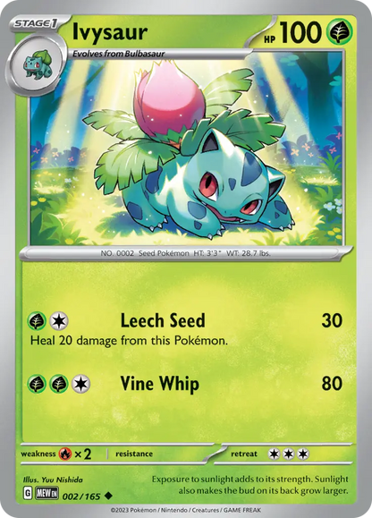 Scarlet & Violet - 151 (Card 001 - 100)