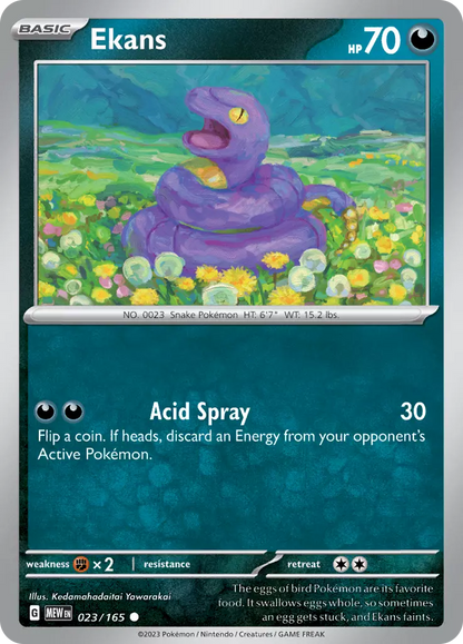 Scarlet & Violet - 151 (Card 001 - 100)