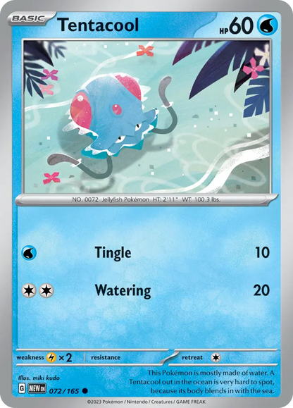 Scarlet & Violet - 151 (Card 001 - 100)