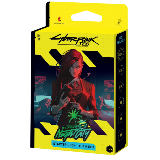 Cyberpunk TCG | Welcome To Night City | Starter Deck – The Heist (EN)