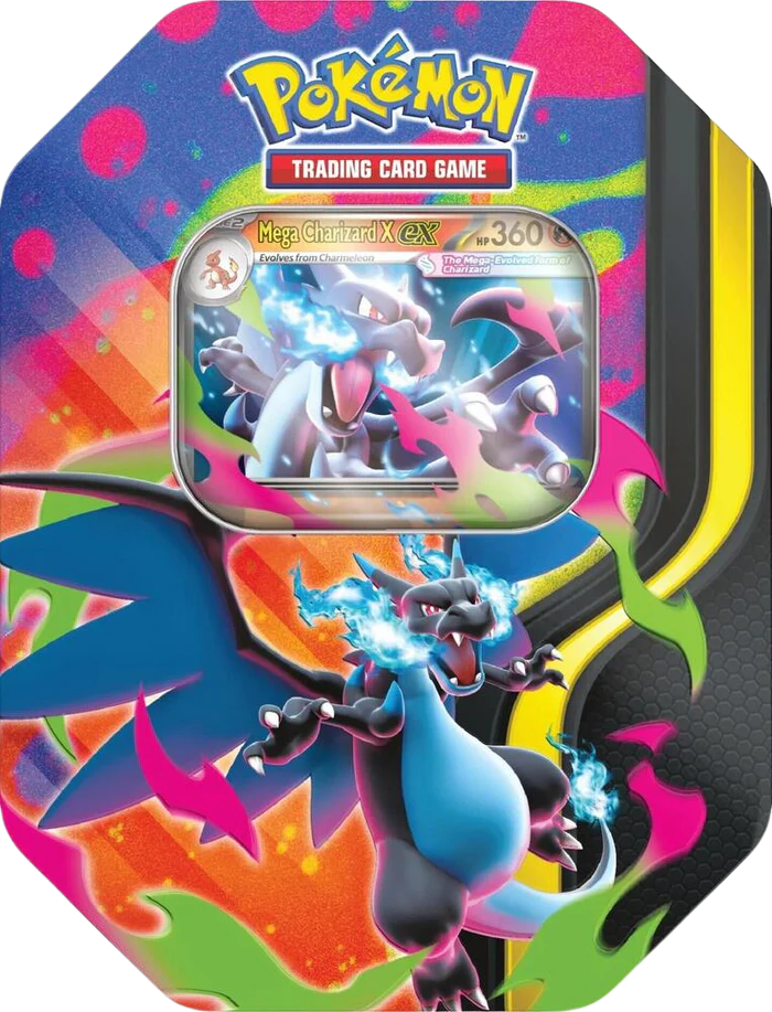 Mega Charizard X ex Tin