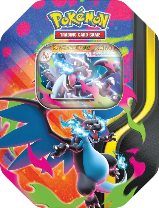 Mega Charizard X ex Tin
