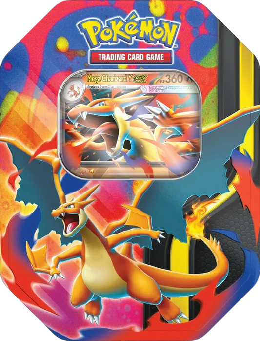 Mega Charizard Y ex Tin